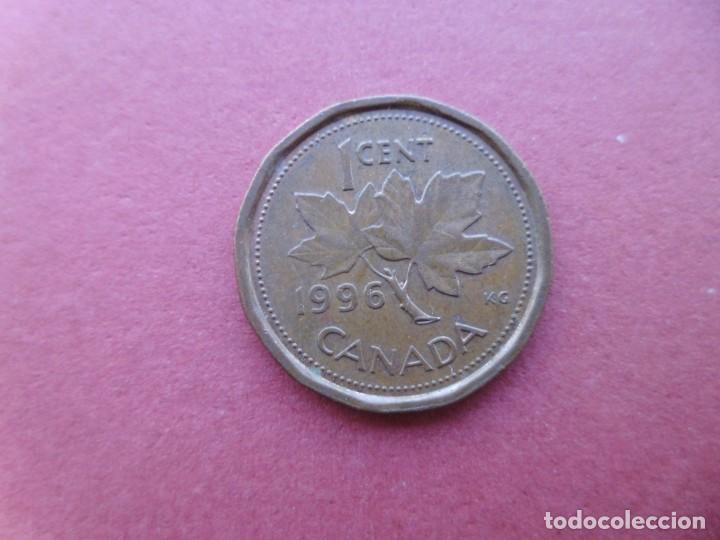Monedas antiguas de Am&eacute;rica: CANADA 1 CENT 1996 - Foto 1