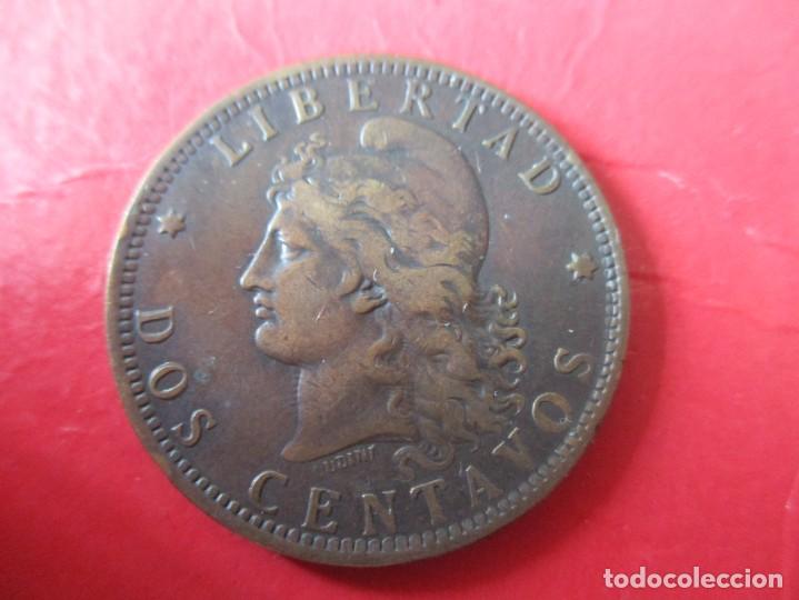 Monedas antiguas de Am&eacute;rica: Argentina. moneda de 2 centavos. 1892 - Foto 1