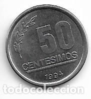 Monedas antiguas de Am&eacute;rica: URUGUAY,50 CENTESIMOS 1994. - Foto 1