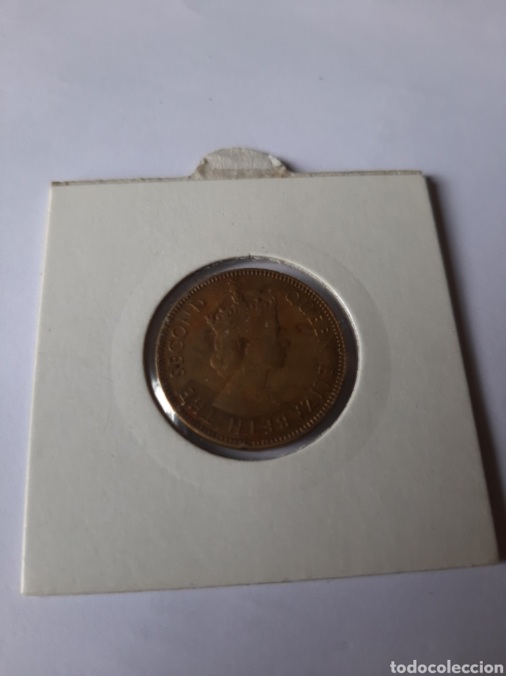 Monedas antiguas de Am&eacute;rica: JAMAICA 1958 HALF PENNY - Foto 2