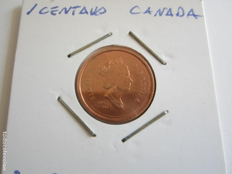Monedas antiguas de Am&eacute;rica: MONEDA DE CANADA DE 1 CENTAVO DE 2002 - Foto 1