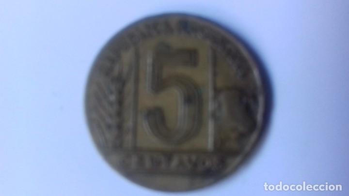 Monedas antiguas de Am&eacute;rica: Moneda Argentina de 5 centavos - Foto 2