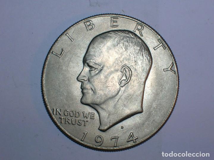 Monnaies anciennes d'Am&eacute;rique: ESTADOS UNIDOS/USA 1 DOLAR 1974 D (5834)