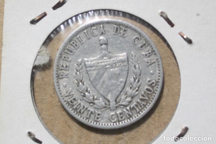 Monedas antiguas de Am&eacute;rica: CUBA - 20 CENTAVOS 1969 - Foto 2