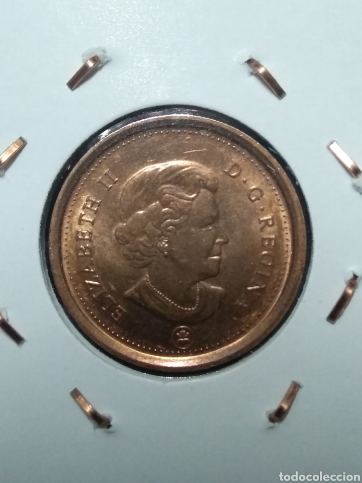 Monedas antiguas de Am&eacute;rica: CANAD&Aacute; 2011, 1 cent. - Foto 2
