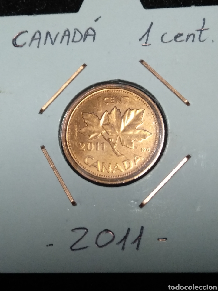 Monedas antiguas de Am&eacute;rica: CANAD&Aacute; 2011, 1 cent. - Foto 1