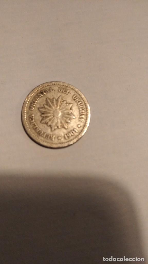 Monedas antiguas de Am&eacute;rica: Uruguay. 2 Cent&eacute;simos. A&ntilde;o 1901. - Foto 2