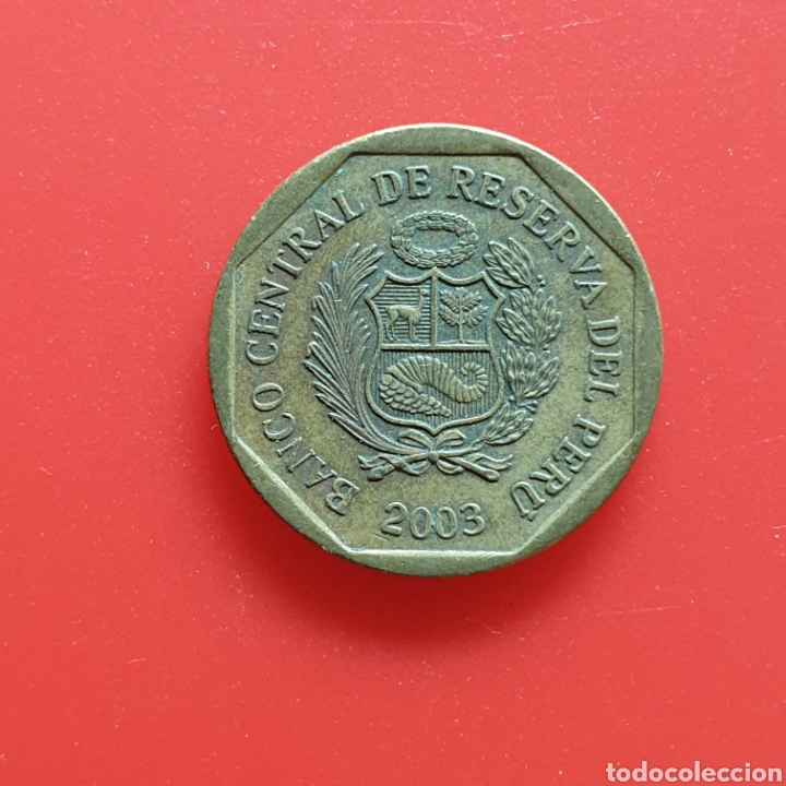 Monedas antiguas de Am&eacute;rica: Per&uacute; 10 centimos 2003 - Foto 1