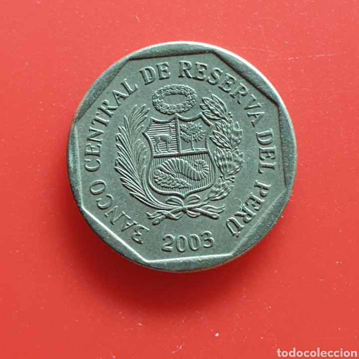 Monedas antiguas de Am&eacute;rica: Per&uacute; 50 centimos 2003 - Foto 1