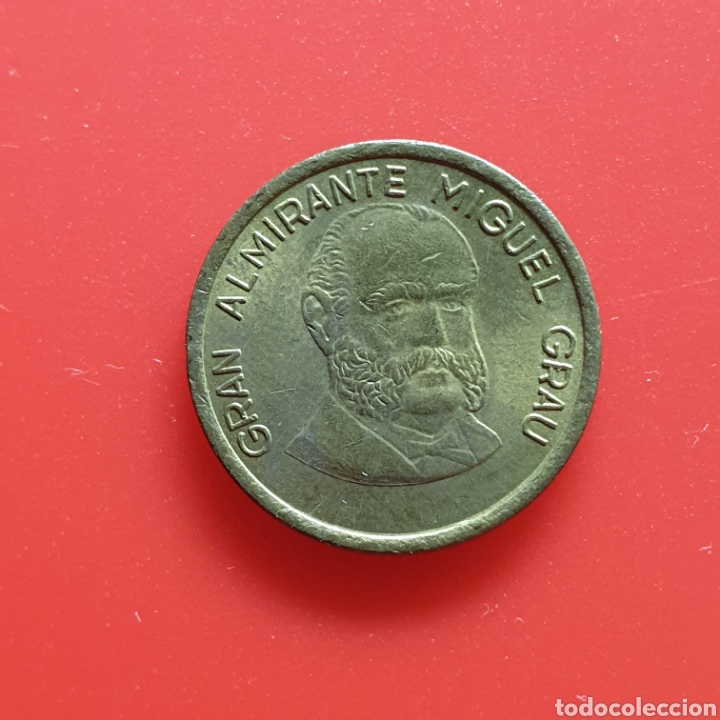Monedas antiguas de Am&eacute;rica: Per&uacute; 20 centimos 1986 - Foto 2