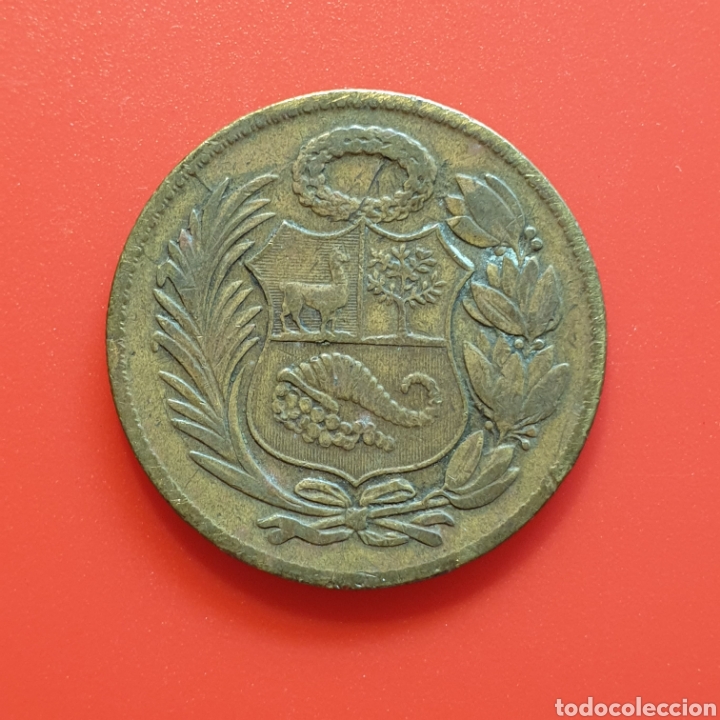Monedas antiguas de Am&eacute;rica: Per&uacute; 1 sol de oro 1960 - Foto 2