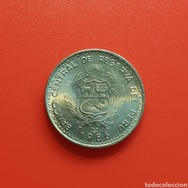Monedas antiguas de Am&eacute;rica: Per&uacute; 1 inti 86 - Foto 2