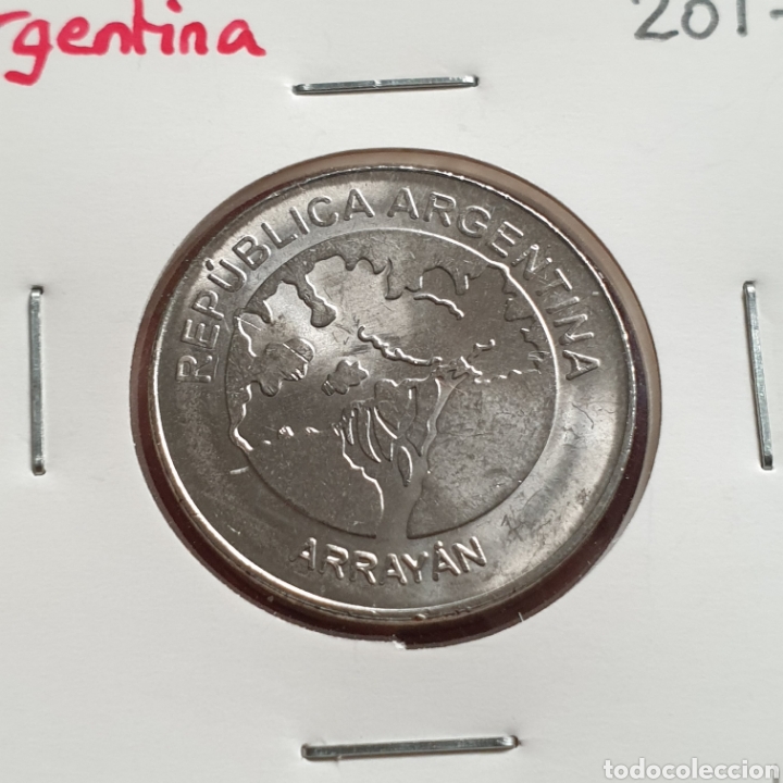Monedas antiguas de Am&eacute;rica: Argentina 5 pesos 2017 sc - Foto 2