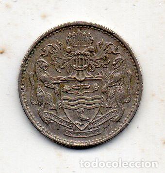 Monedas antiguas de Am&eacute;rica: Guayana. 25 C&eacute;ntimos. A&ntilde;o 1981 - Foto 1