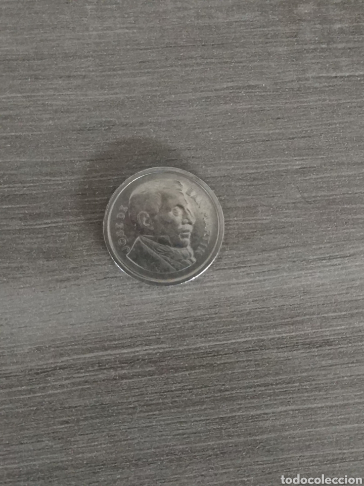 Monedas antiguas de Am&eacute;rica: Moneda argentina 50 centavos 1954 - Foto 2