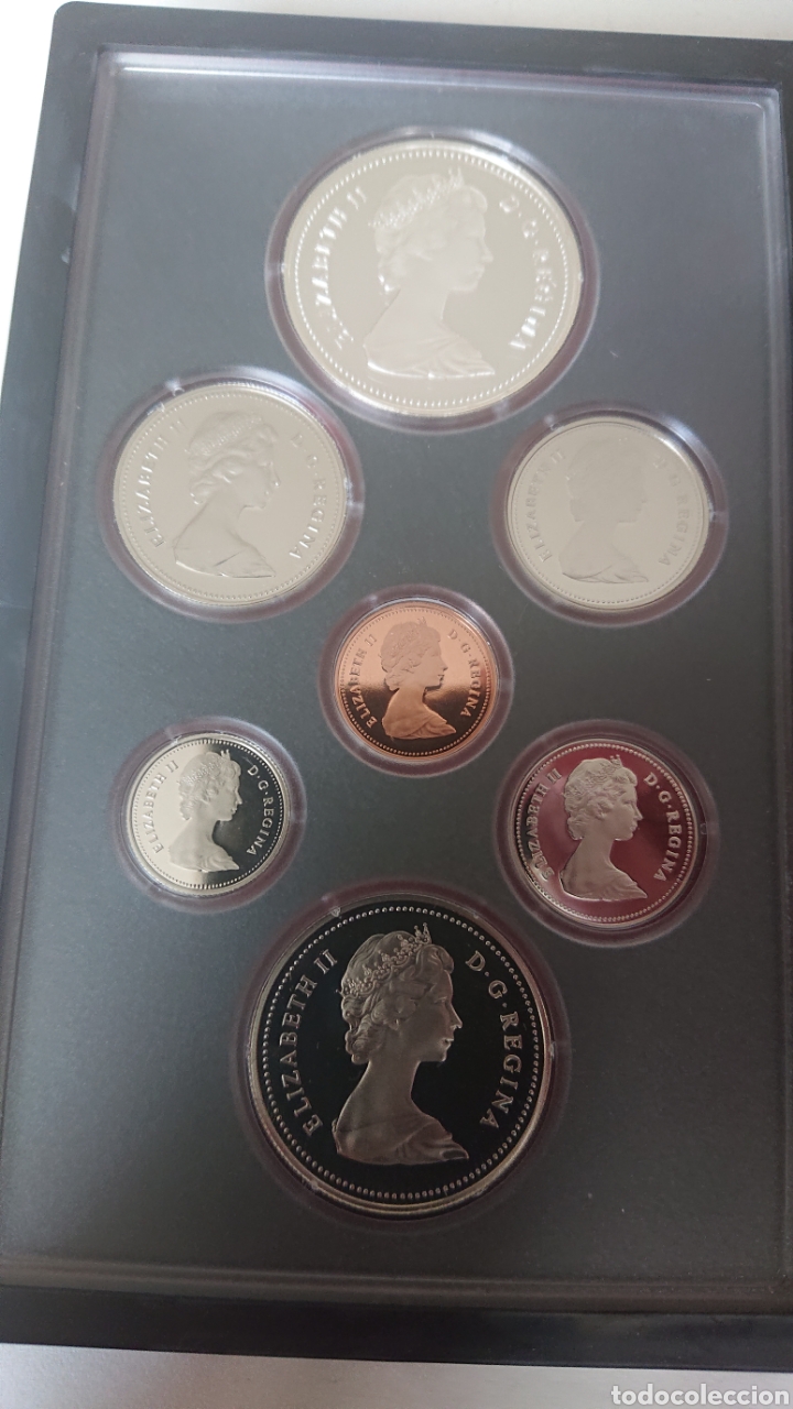 Monedas antiguas de Am&eacute;rica: CARTERA MONEDAS DE CANADA 1981 PROOF - Foto 2