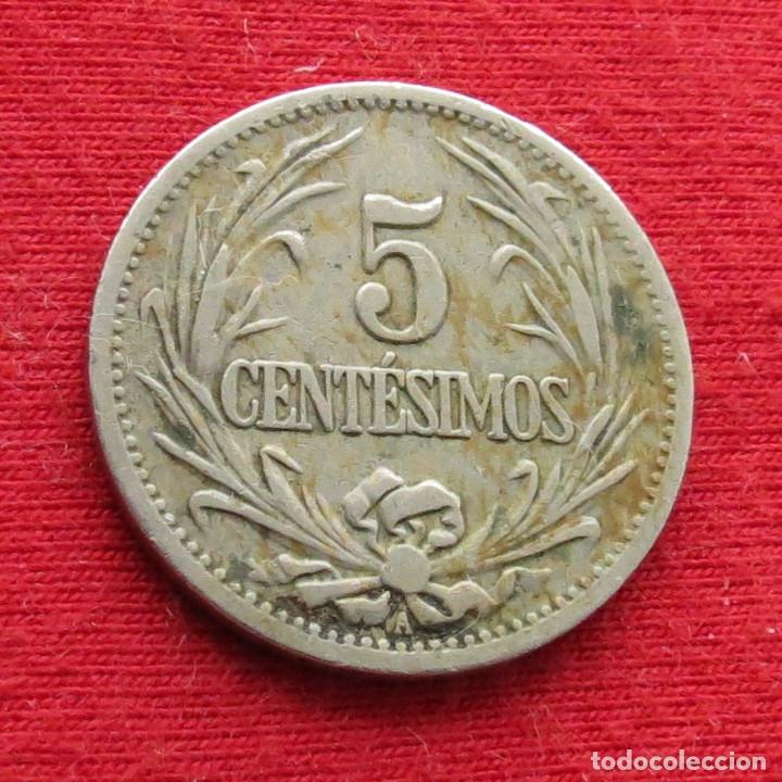 Monedas antiguas de Am&eacute;rica: Uruguay 5 centesimos 1901 - Foto 1