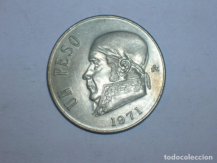 Alte M&uuml;nzen aus Amerika: MEJICO 1 PESO 1971 (8117)