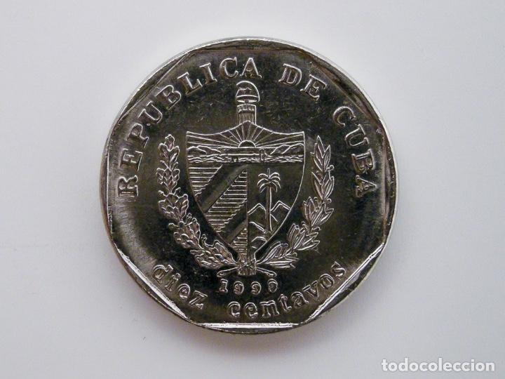 Monedas antiguas de Am&eacute;rica: MONEDA DE 10 CENTAVOS - CUBA 1999 - Foto 2
