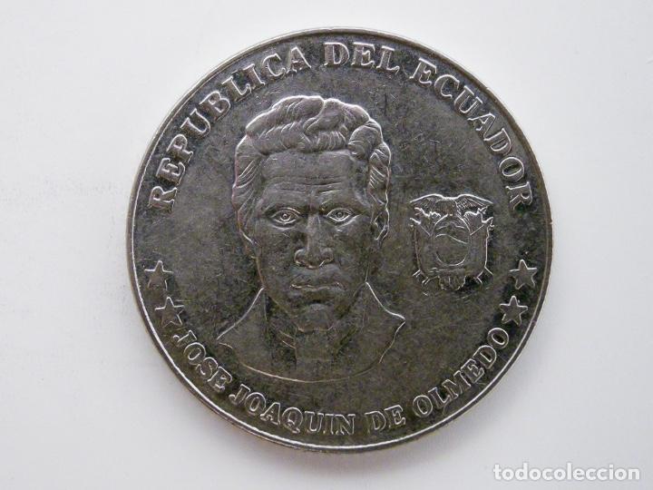 Monedas antiguas de Am&eacute;rica: MONEDA DE 25 CENTAVOS - ECUADOR 2000 - Foto 1