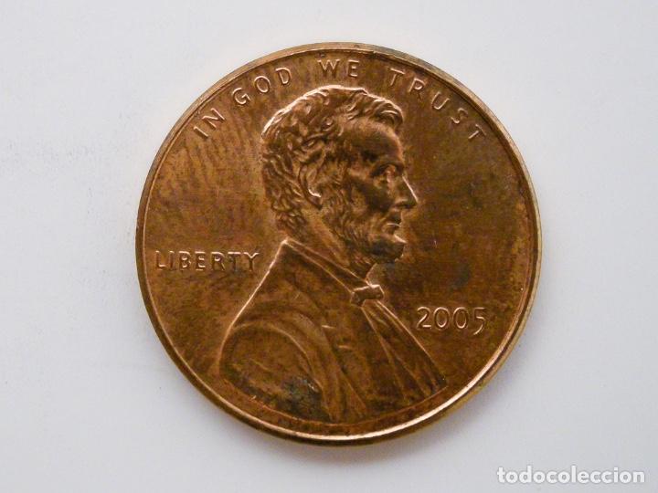 Monedas antiguas de Am&eacute;rica: MONEDA DE 1 CENTAVO DE DOLAR - USA 2005 - Foto 1