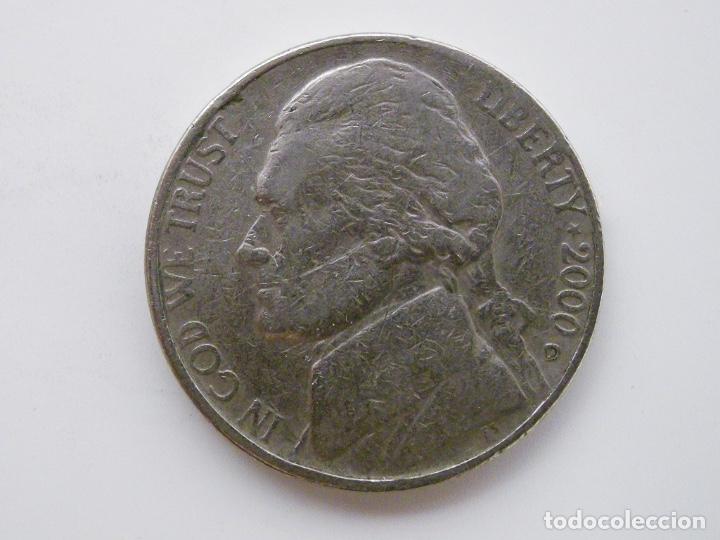 Monedas antiguas de Am&eacute;rica: MONEDA DE 5 CENTAVOS DE DOLAR - USA 2000 - Foto 1