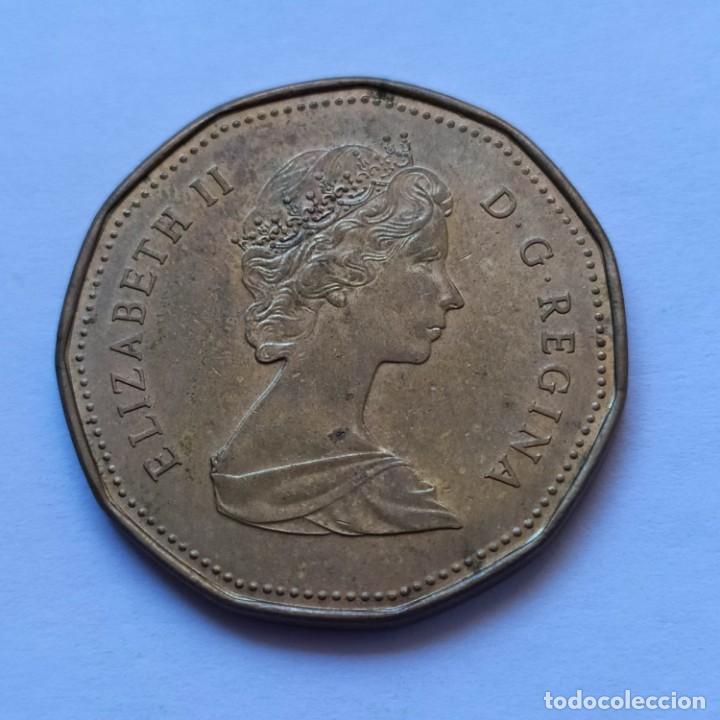 Monedas antiguas de Am&eacute;rica: ## Canada - 1 Dolar 1988 ## - Foto 2