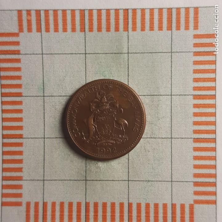 Monedas antiguas de Am&eacute;rica: 1 C&Eacute;NTIMO, BAHAMAS. 1992. (KM#59a) - Foto 1