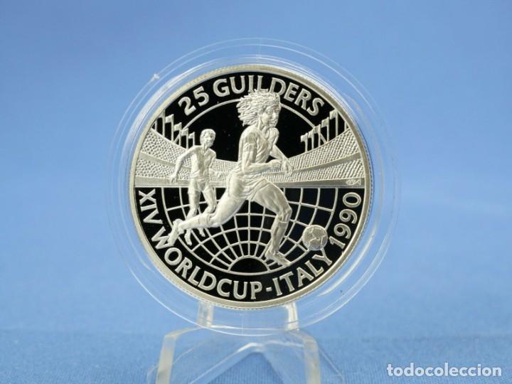 Monedas antiguas de Am&eacute;rica: SURINAME 25 GUILDERS 1990 - Foto 1