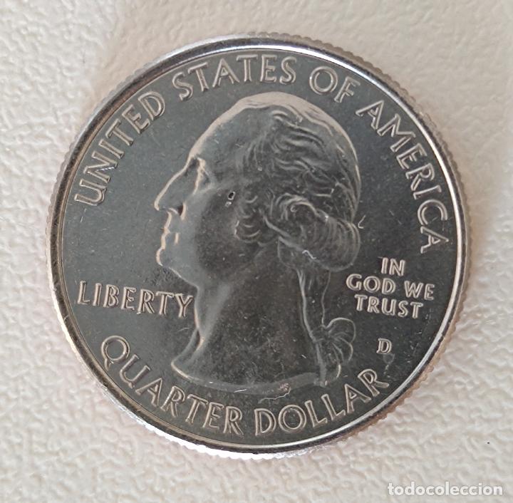 Monedas antiguas de Am&eacute;rica: CUARTO DE DOLAR USA 2015 D DELAWARE - Foto 2