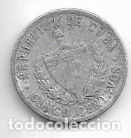 Monedas antiguas de Am&eacute;rica: CUBA,5 CENTAVOS 1971.M - Foto 2