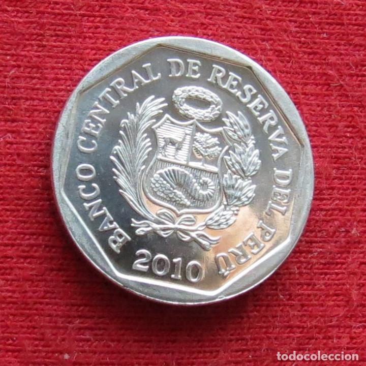 Monedas antiguas de Am&eacute;rica: Peru 5 centimos 2010 - Foto 2