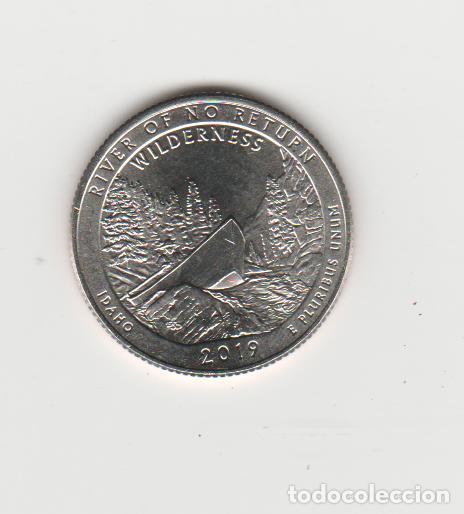 Monete antiche di America: ESTADOS UNIDOS- 1/4 DOLAR-IDAHO- RIVER OF NO RETURN-2019-P-SIN CIRCULAR