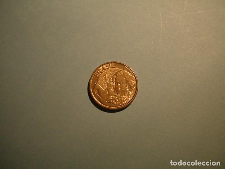 Monedas antiguas de Am&eacute;rica: BRASIL 10 CENTAVOS 2007 - MBC. - Foto 1