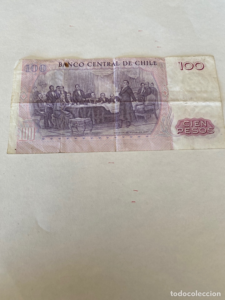 Monedas antiguas de Am&eacute;rica: 100 pesos Chile 1982 - Foto 2