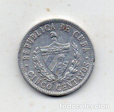 Monedas antiguas de Am&eacute;rica: Cuba. 5 Centavos. A&ntilde;o 1971. - Foto 1
