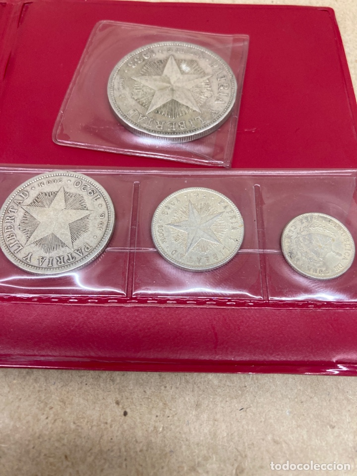 Monedas antiguas de Am&eacute;rica: Tres monedas de Cuba - Foto 2