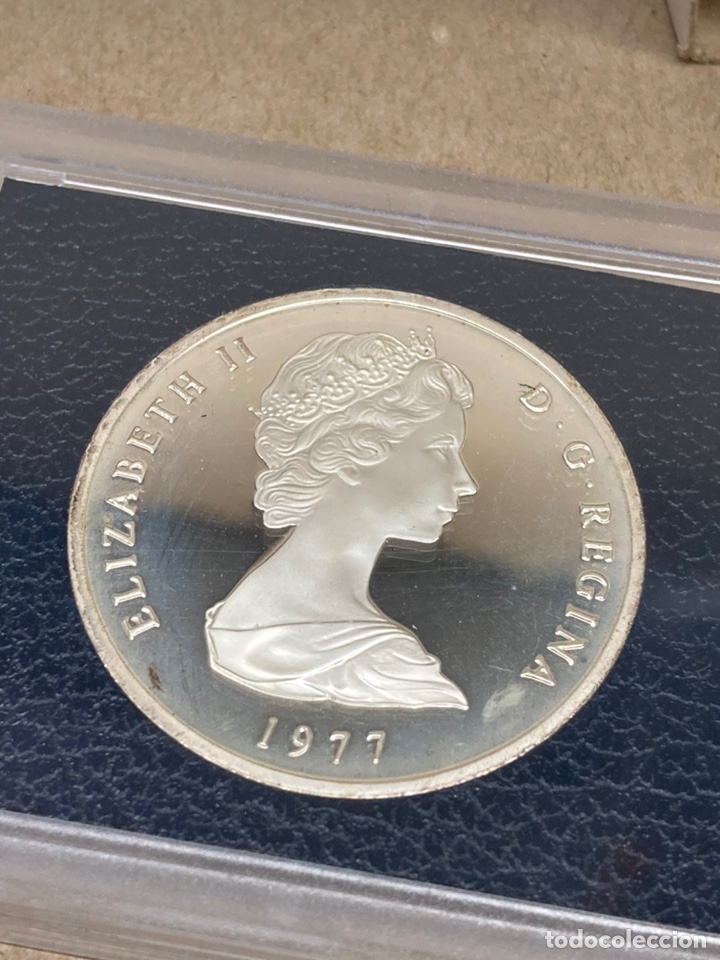 Monedas antiguas de Am&eacute;rica: Moneda de plata 25crowns - Foto 2