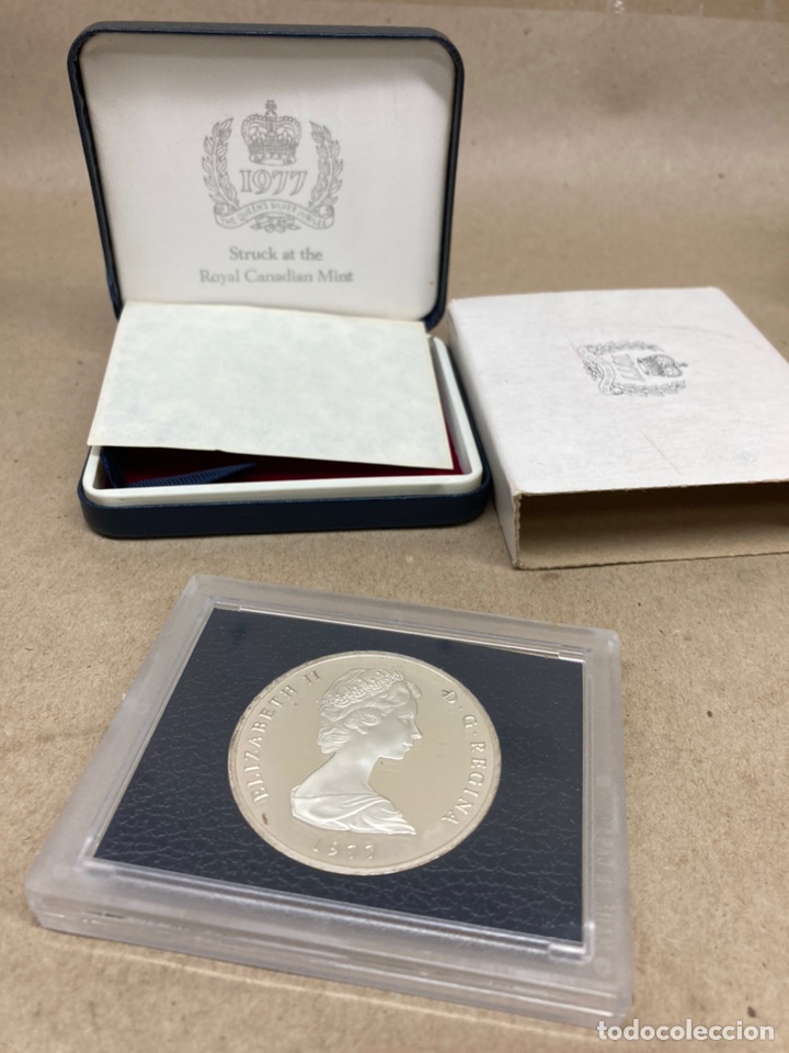 Monedas antiguas de Am&eacute;rica: Moneda de plata 25crowns - Foto 3