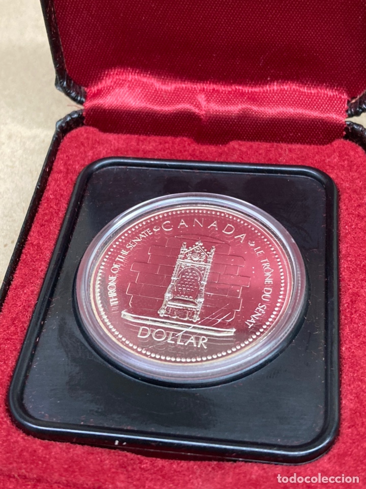 Monedas antiguas de Am&eacute;rica: Moneda de plata canada - Foto 2