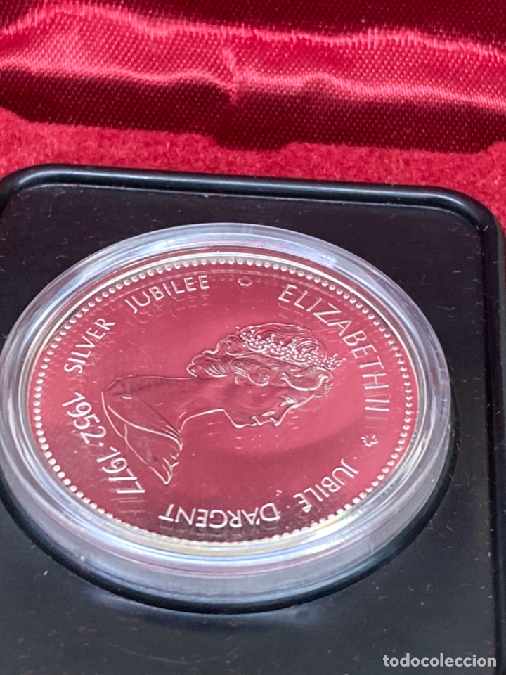 Monedas antiguas de Am&eacute;rica: Moneda de plata canada - Foto 4