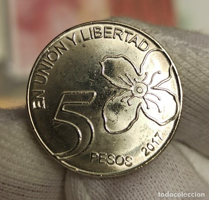 Monete antiche di America: Argentina 5 Pesos Array&aacute;n 2017 Km Nuevo Sc Unc