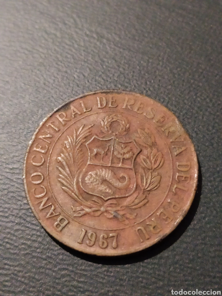Monedas antiguas de Am&eacute;rica: 1 sol 1967 Per&uacute; KM#248 - Foto 1