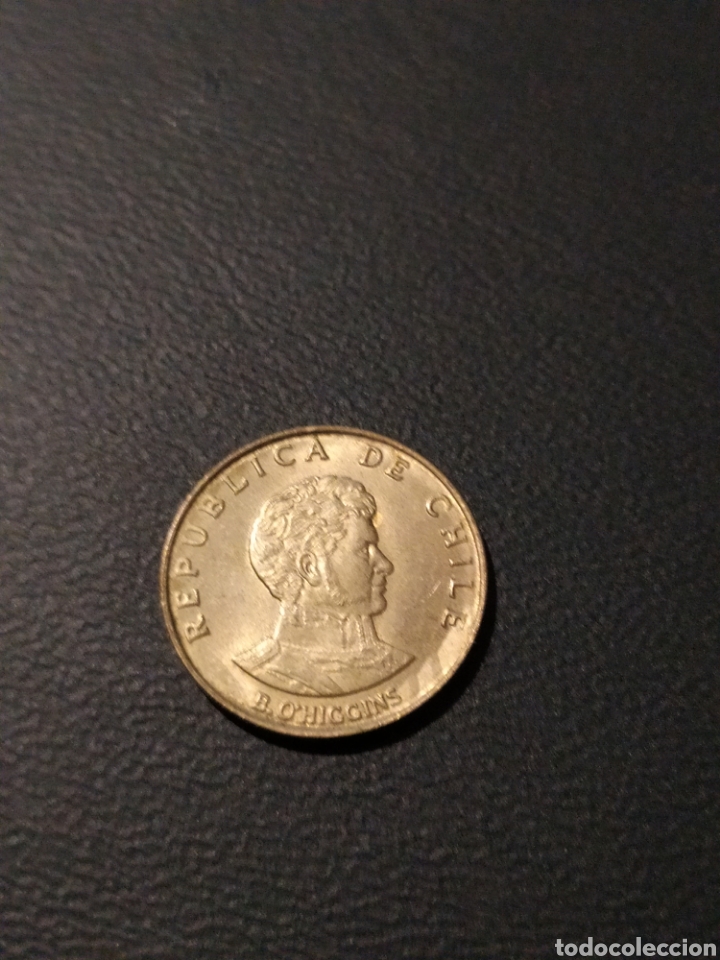Monedas antiguas de Am&eacute;rica: 10 cent&eacute;simos 1971 Chile KM#194 - Foto 2