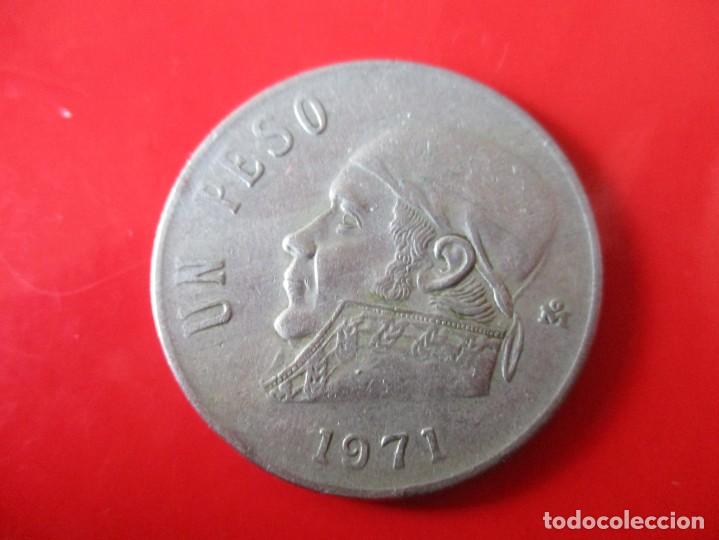 Monedas antiguas de Am&eacute;rica: Mexico un peso de 1971 - Foto 1