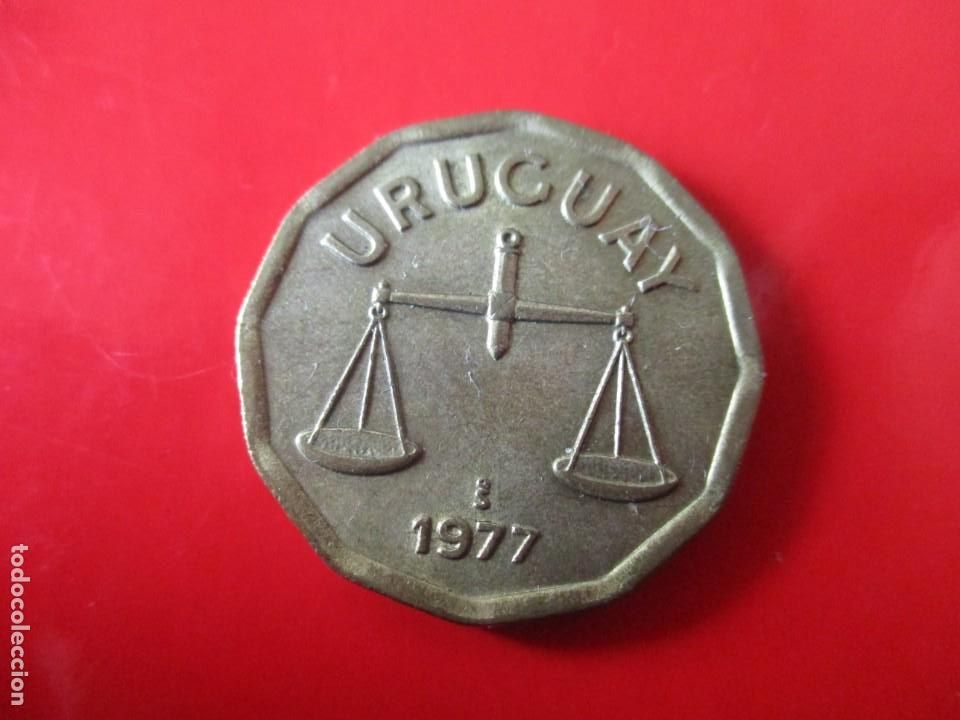 Monedas antiguas de Am&eacute;rica: Uruguay. 50 centesimos de 1977 - Foto 1