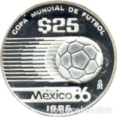 Monedas antiguas de América: MÉXICO. 25 PESOS. 1.985. PLATA PROOF. Lote 224514491