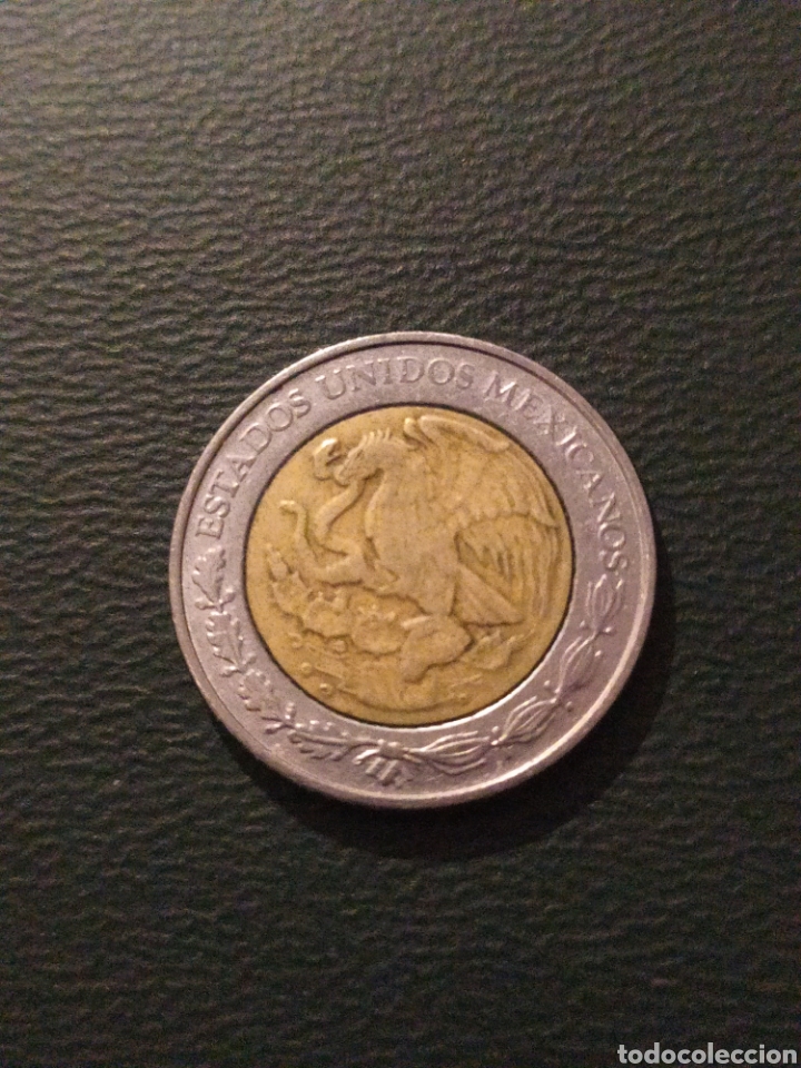 Monedas antiguas de Am&eacute;rica: 1 peso 2000 M&eacute;xico KM#603 - Foto 2