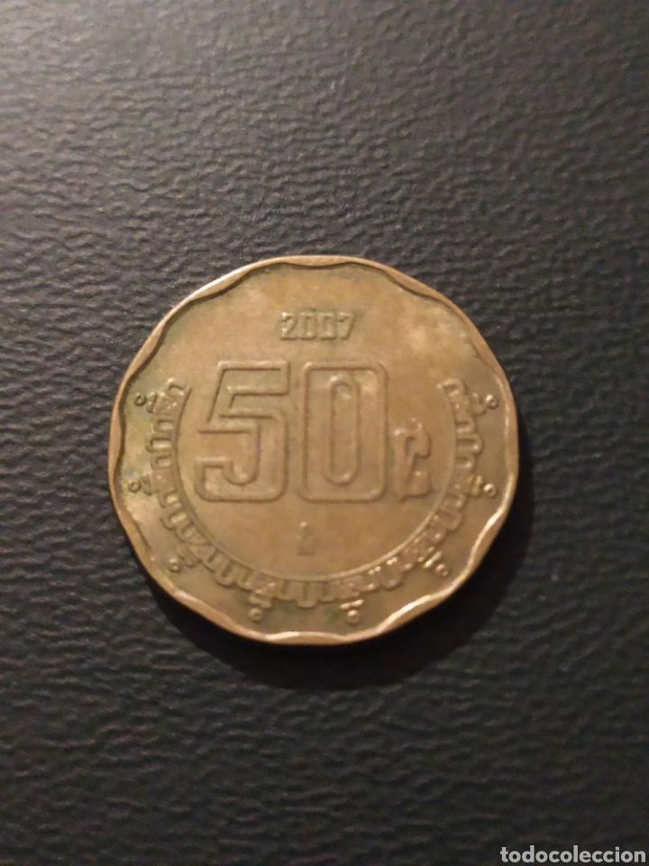 Monedas antiguas de Am&eacute;rica: 50 centavos M&eacute;xico 2007 KM#549 - Foto 1