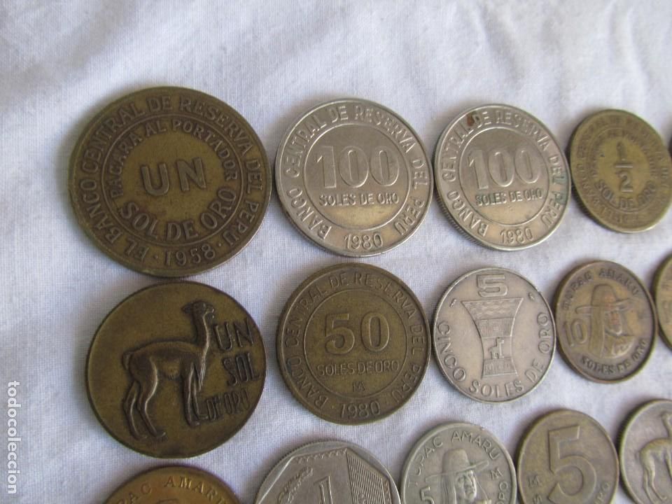 Monedas antiguas de Am&eacute;rica: 19 monedas de Per&uacute;, soles de oro - Foto 4